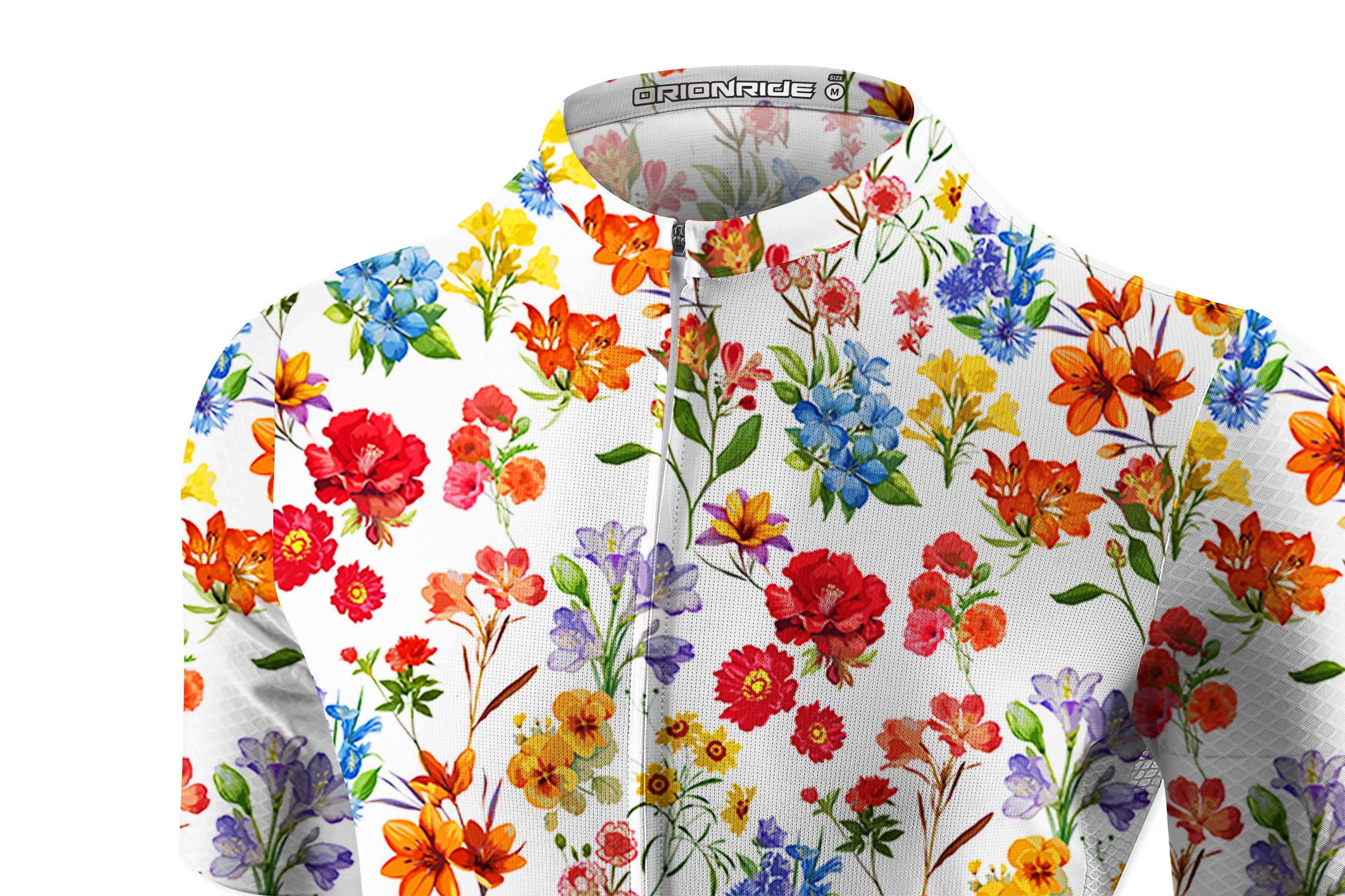 Orionride Sunshine Floral Short Sleeves Women's Jersey