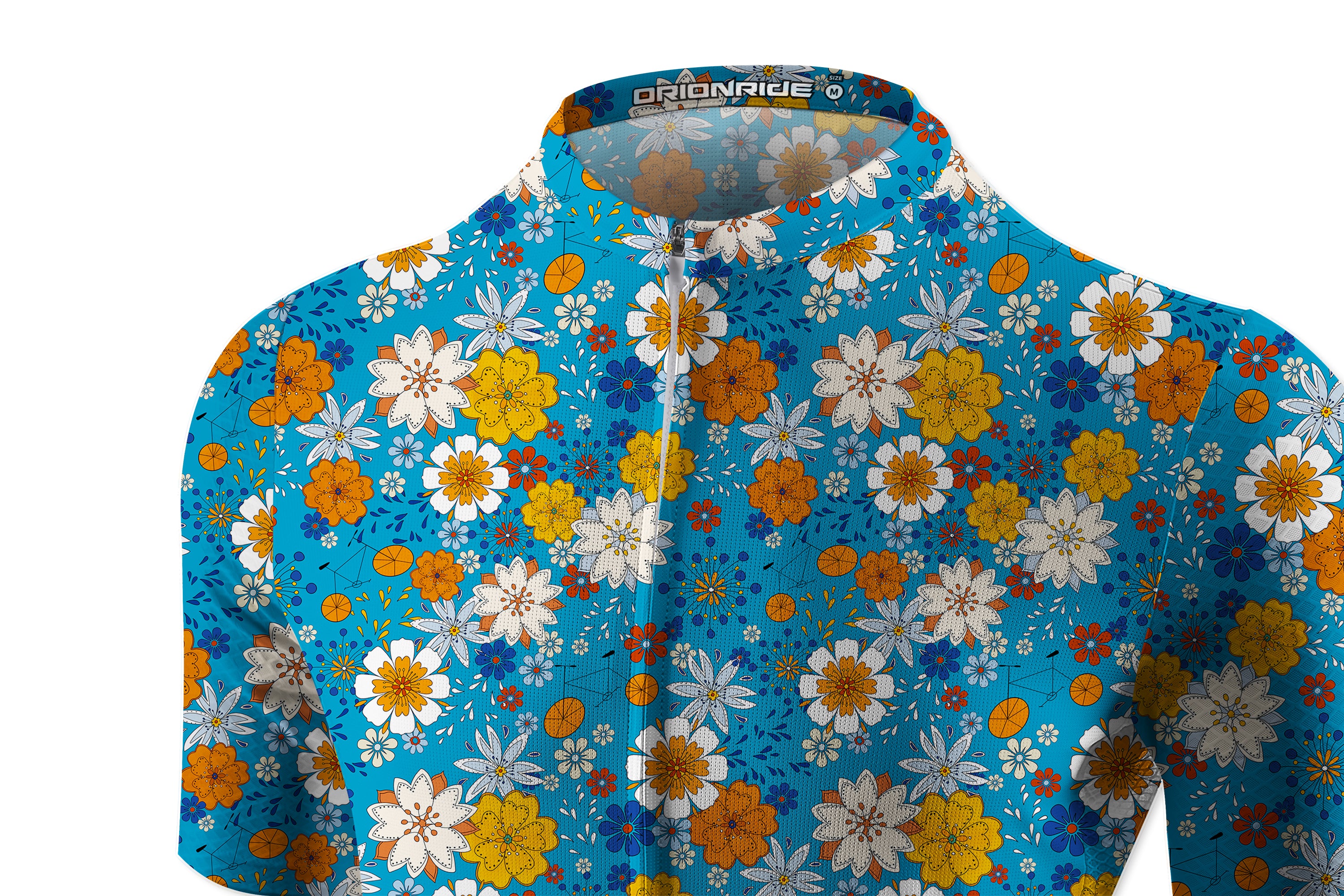 Orionride Fragrant Flowers Short Sleeves Women's Jersey