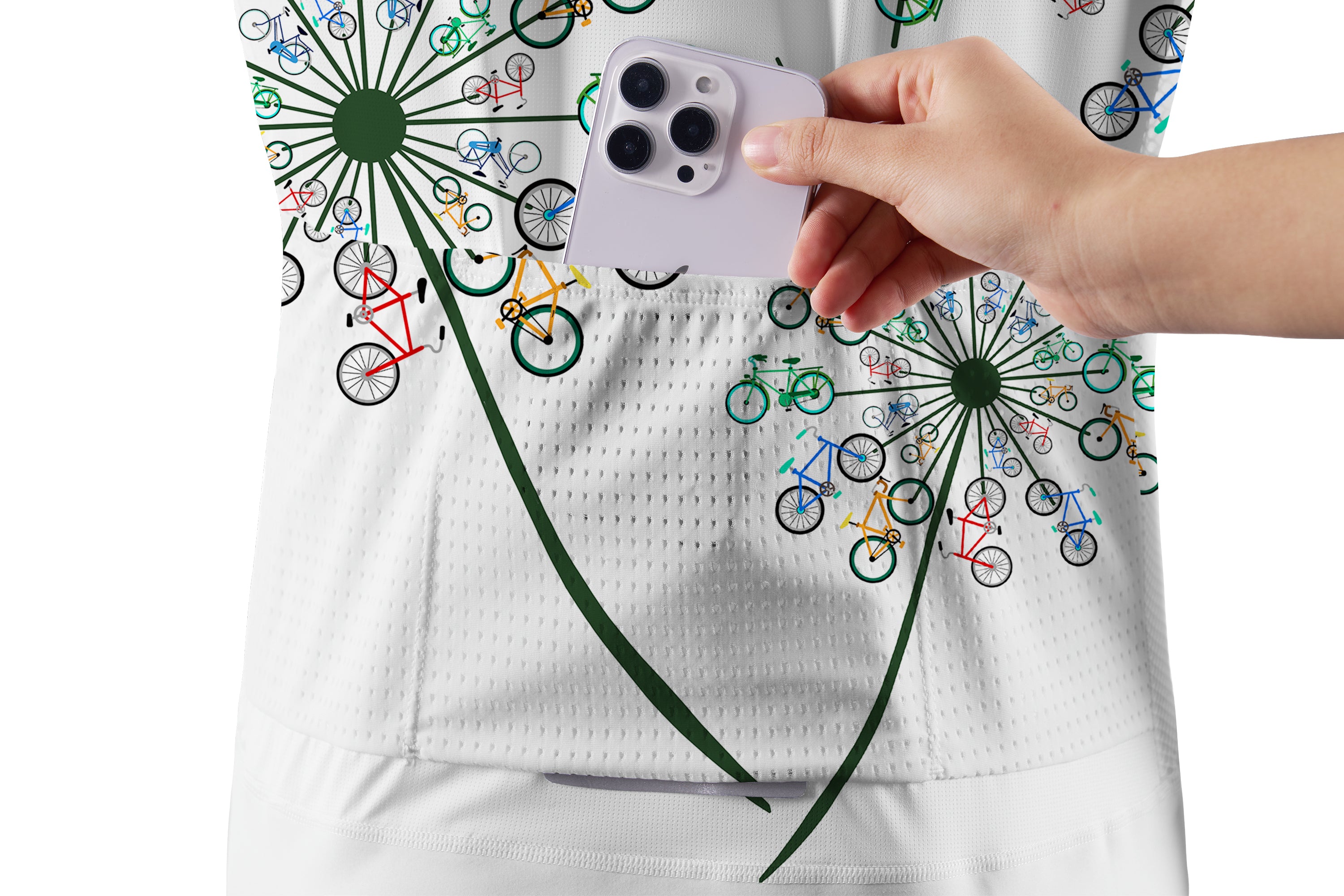 Orionride Dandelion Bike Short Sleeves Women's Jersey