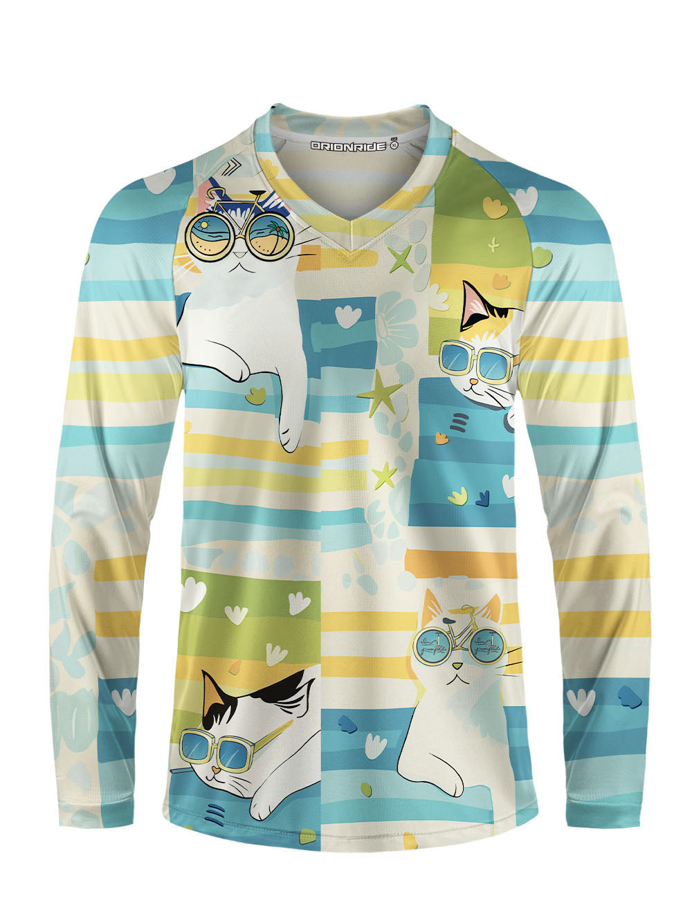 Orionride Four Cats Long Sleeve Downhill Jersey