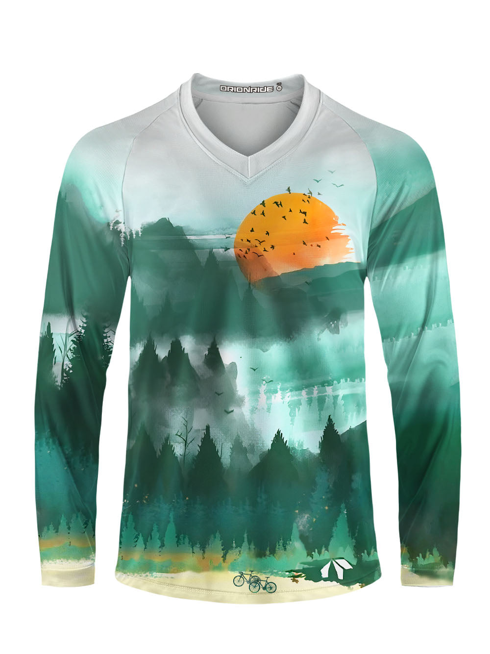 Orionride Misty Morning Long Sleeve Downhill Jersey