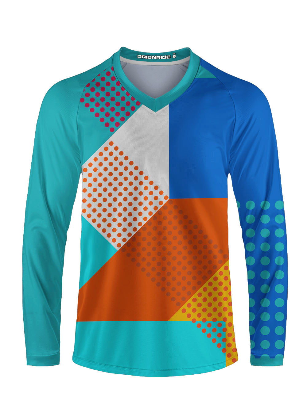 Orionride Colorblock Long Sleeve Downhill Jersey