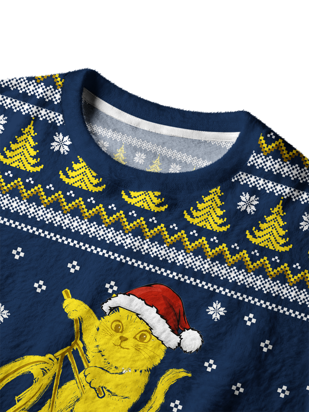 Orionride Christmas Kitten Men's Sweaters