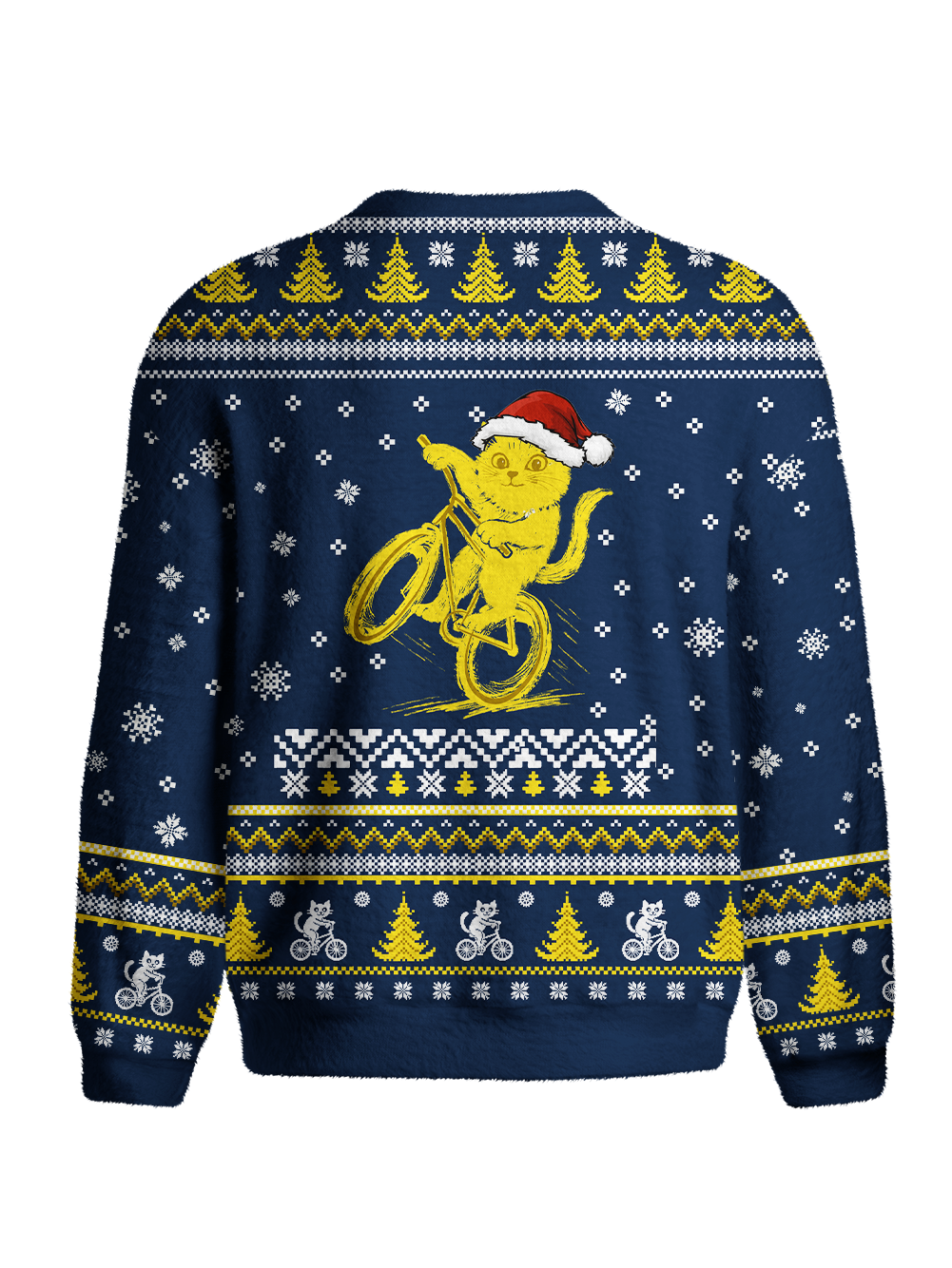 Orionride Christmas Kitten Men's Sweaters