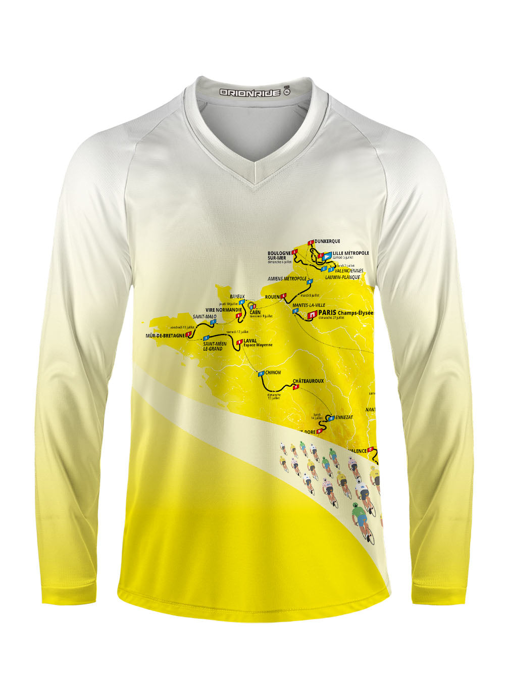 Orionride Race Route Long Sleeve Downhill Jersey
