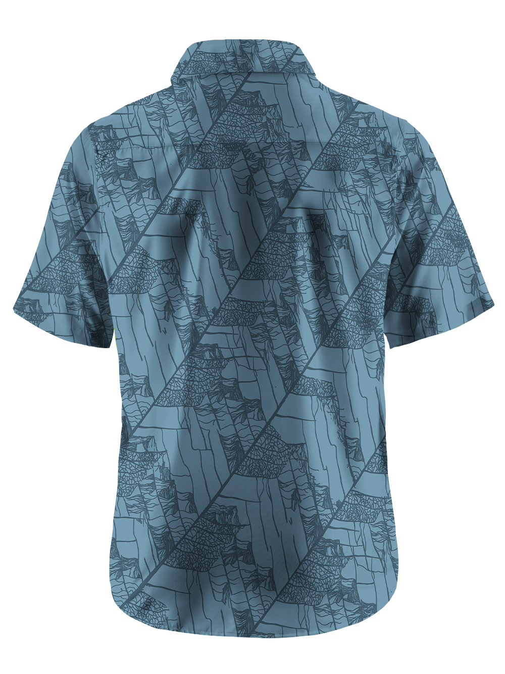 Orionride Mountain Crevice Zipper Pockets Ultra Lightweight Short Sleeves Gravel Shirt