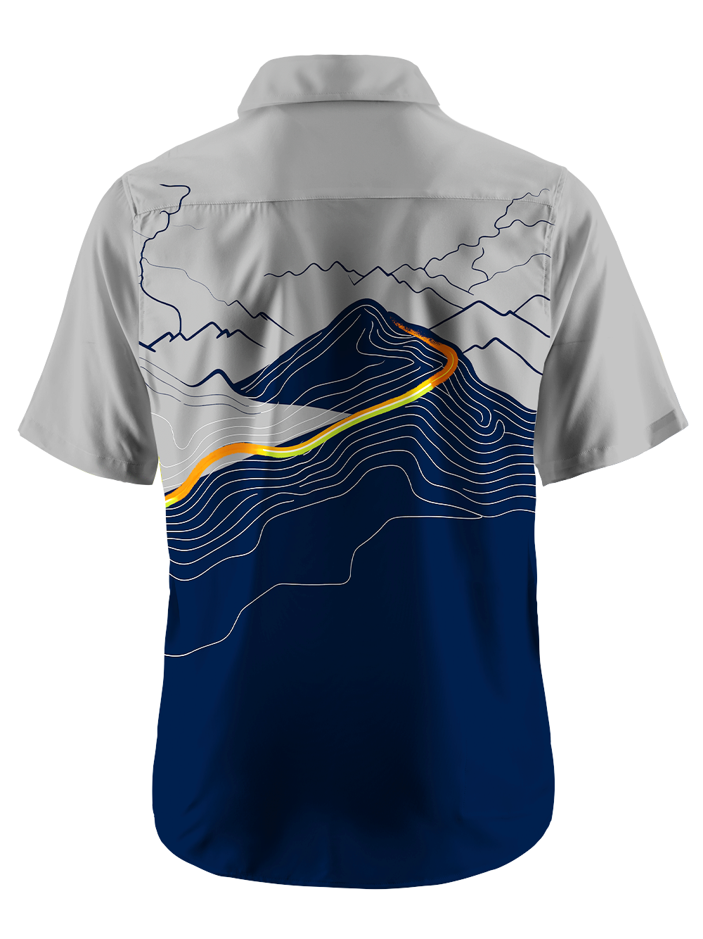 Orionride The Road To The Summit Zipper Pockets Ultra Lightweight Short Sleeves Gravel Shirt
