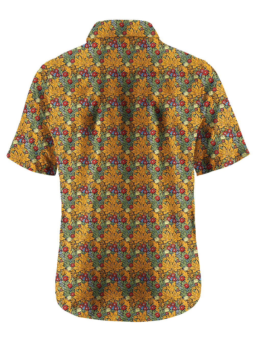 Orionride Lush Garden Zipper Pockets Ultra Lightweight Short Sleeves Gravel Shirt