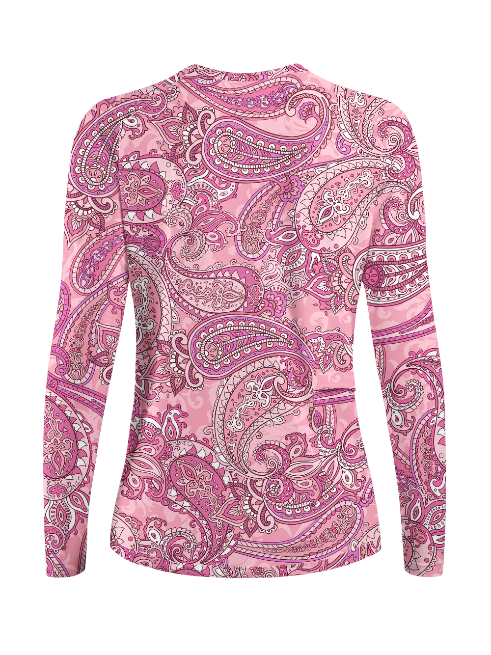 Orionride Pink Paisley Women's Quick Dry Downhill Jersey