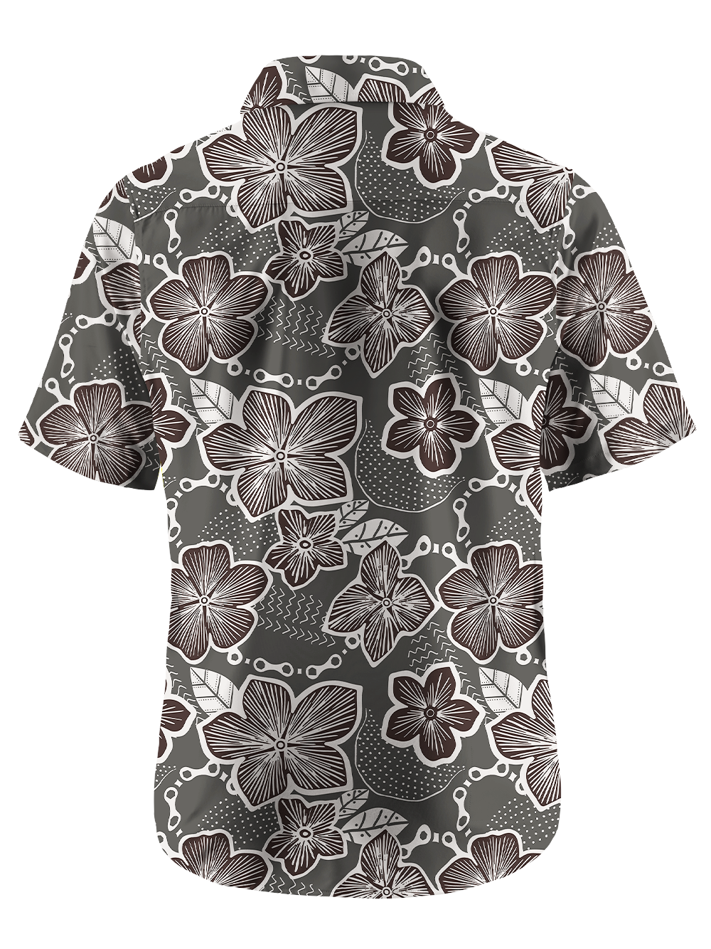 Orionride Fine Petals Zipper Pockets Ultra Lightweight Short Sleeves Gravel Shirt