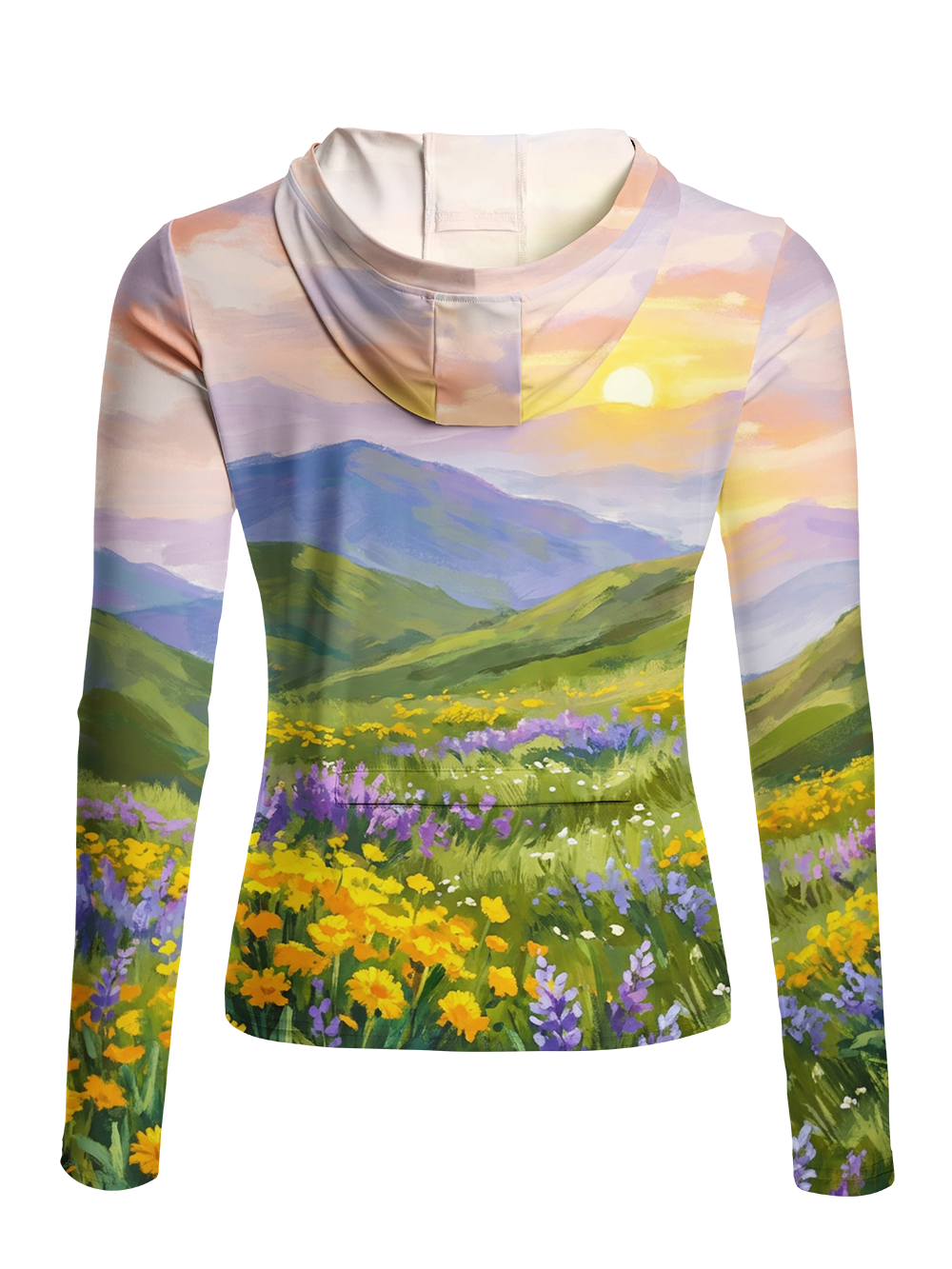 Orionride Valley Glow Women's Long Sleeve Cycling Hoodie Shirt