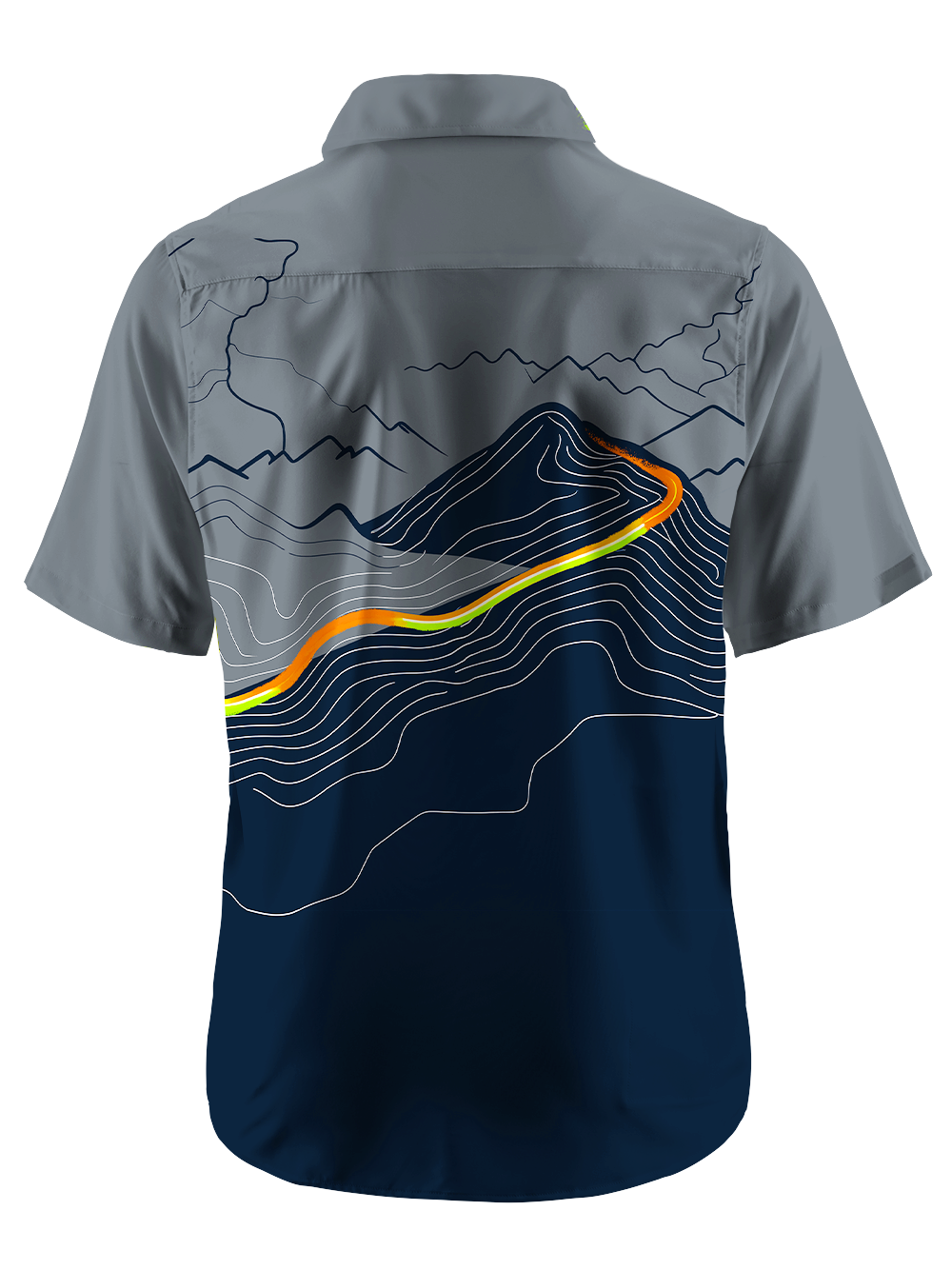 Orionride The Road To The Summit Zipper Pockets Ultra Lightweight Short Sleeves Gravel Shirt