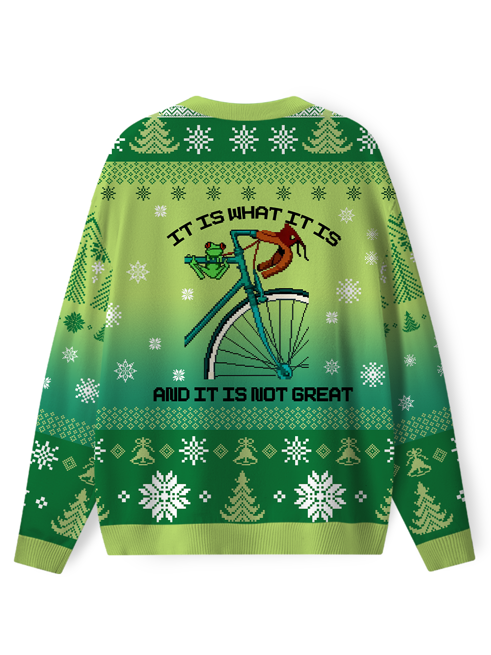 Orionride Frog On The Frame Men's Sweaters