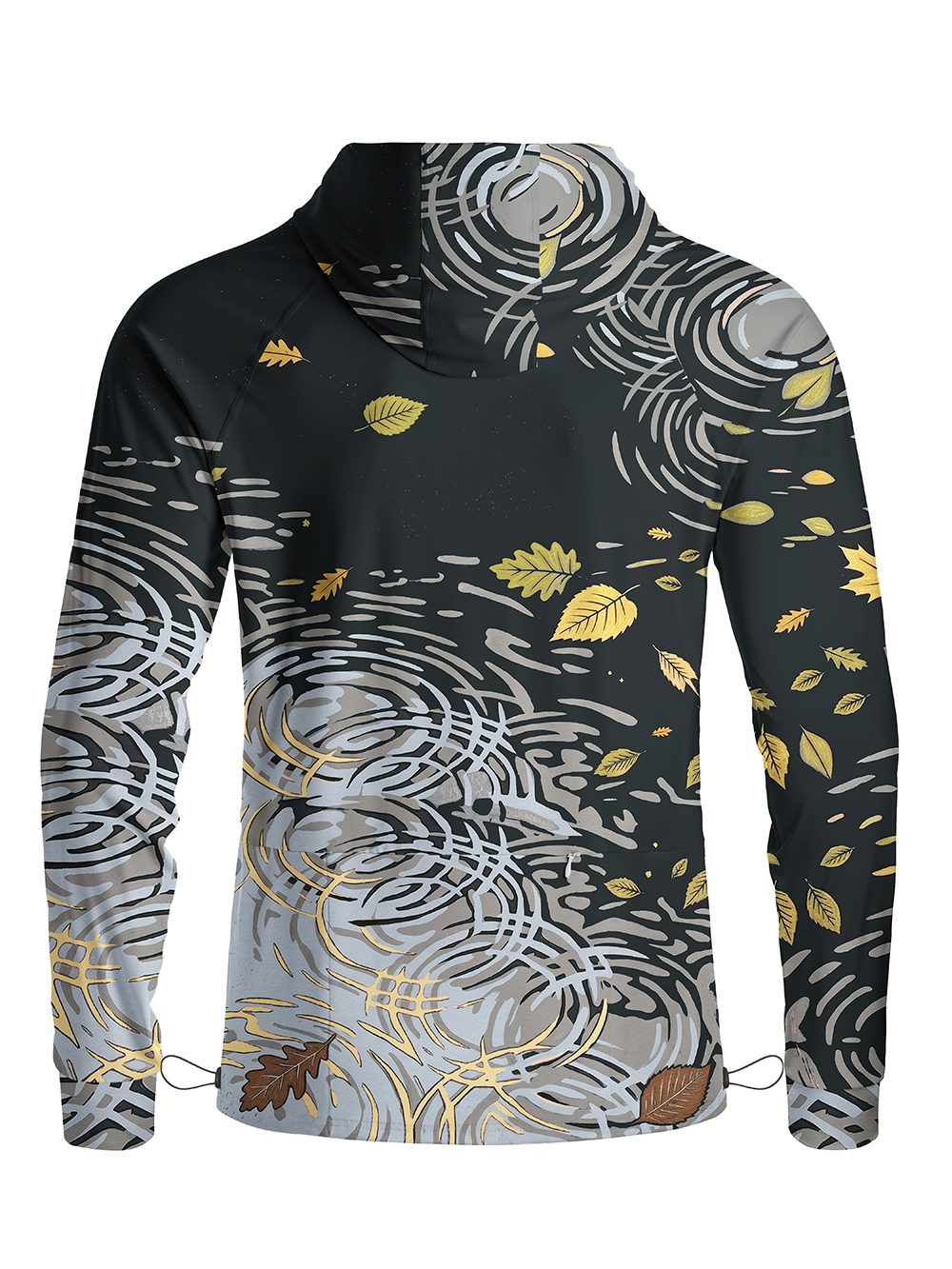 Orionride Water Drifts Long Sleeve Cycling Hoodie Shirt
