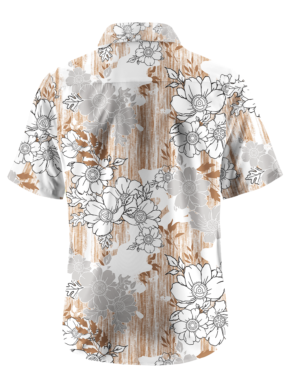 Orionride Gear Flower Stamen Zipper Pockets Ultra Lightweight Short Sleeves Gravel Shirt