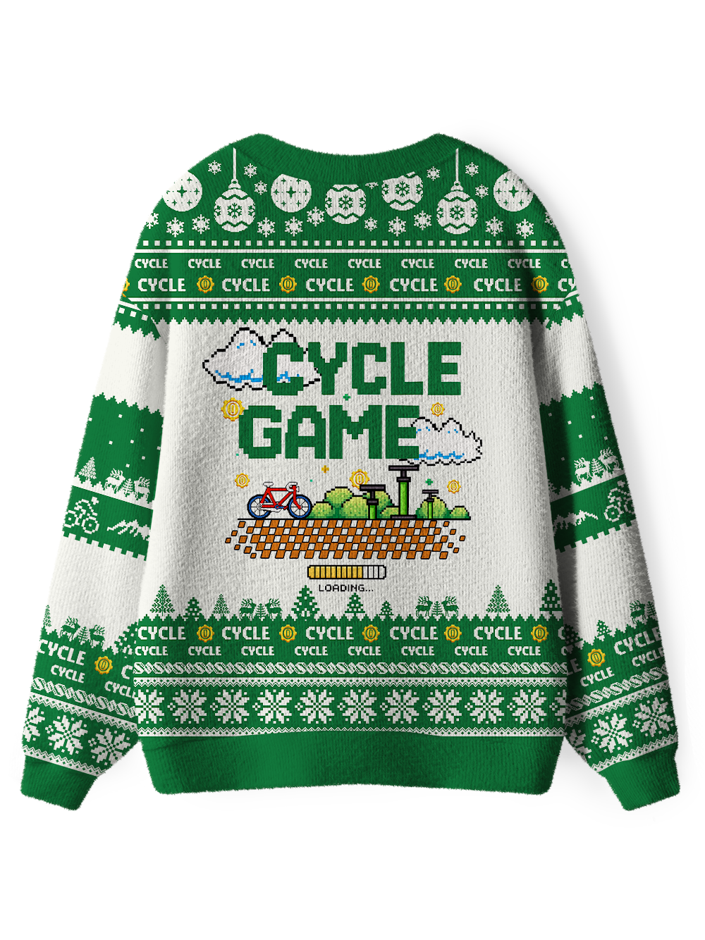 Orionride Cycle Game Men's Cardigan Knit Sweaters