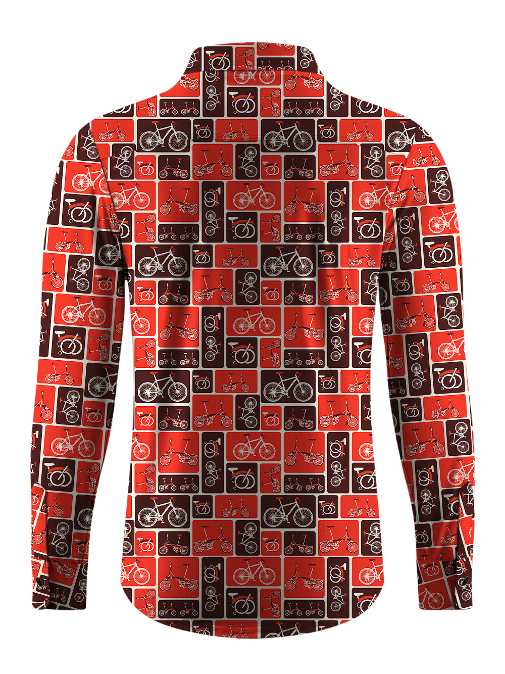 Orionride Diverse Bicycles Men's Stretchy Breathable Long Sleeve Gravel Shirt