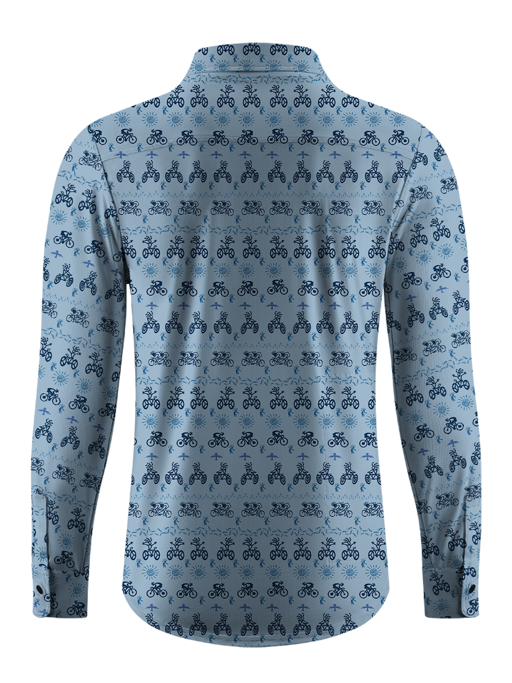 Orionride Vitality Feast Men's Stretchy Breathable Long Sleeve Gravel Shirt