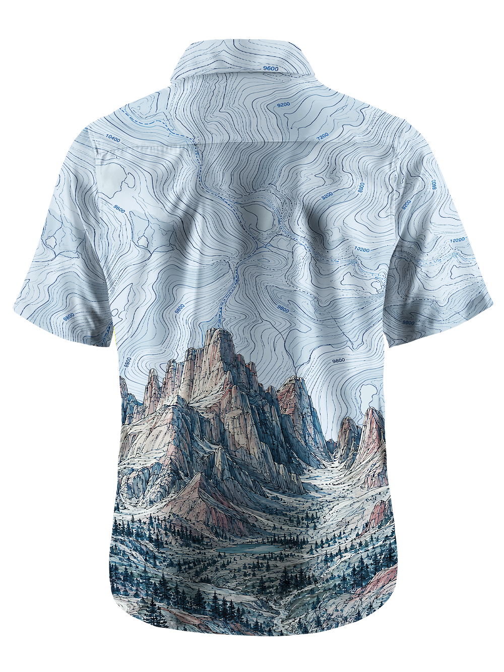 Orionride Contour Peak Zipper Pockets Ultra Lightweight Short Sleeves Gravel Shirt