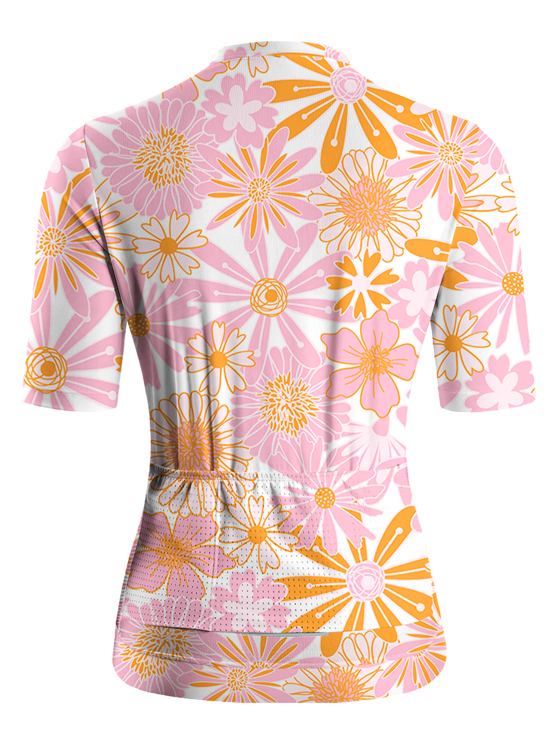 Orionride Flowers In Full Bloom Short Sleeves Women's Jersey
