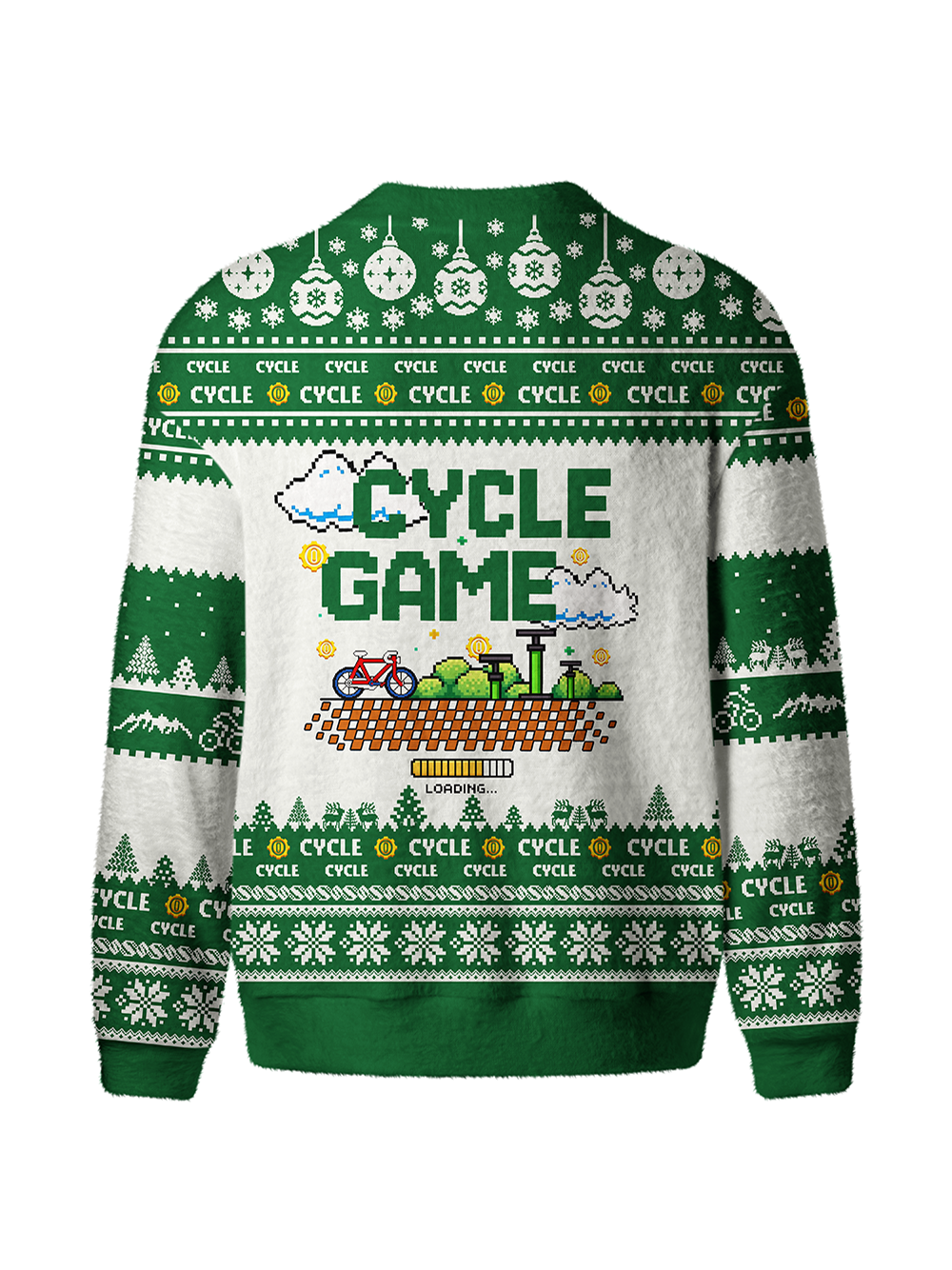 Orionride Cycle Game Men's Cardigan Knit Sweaters