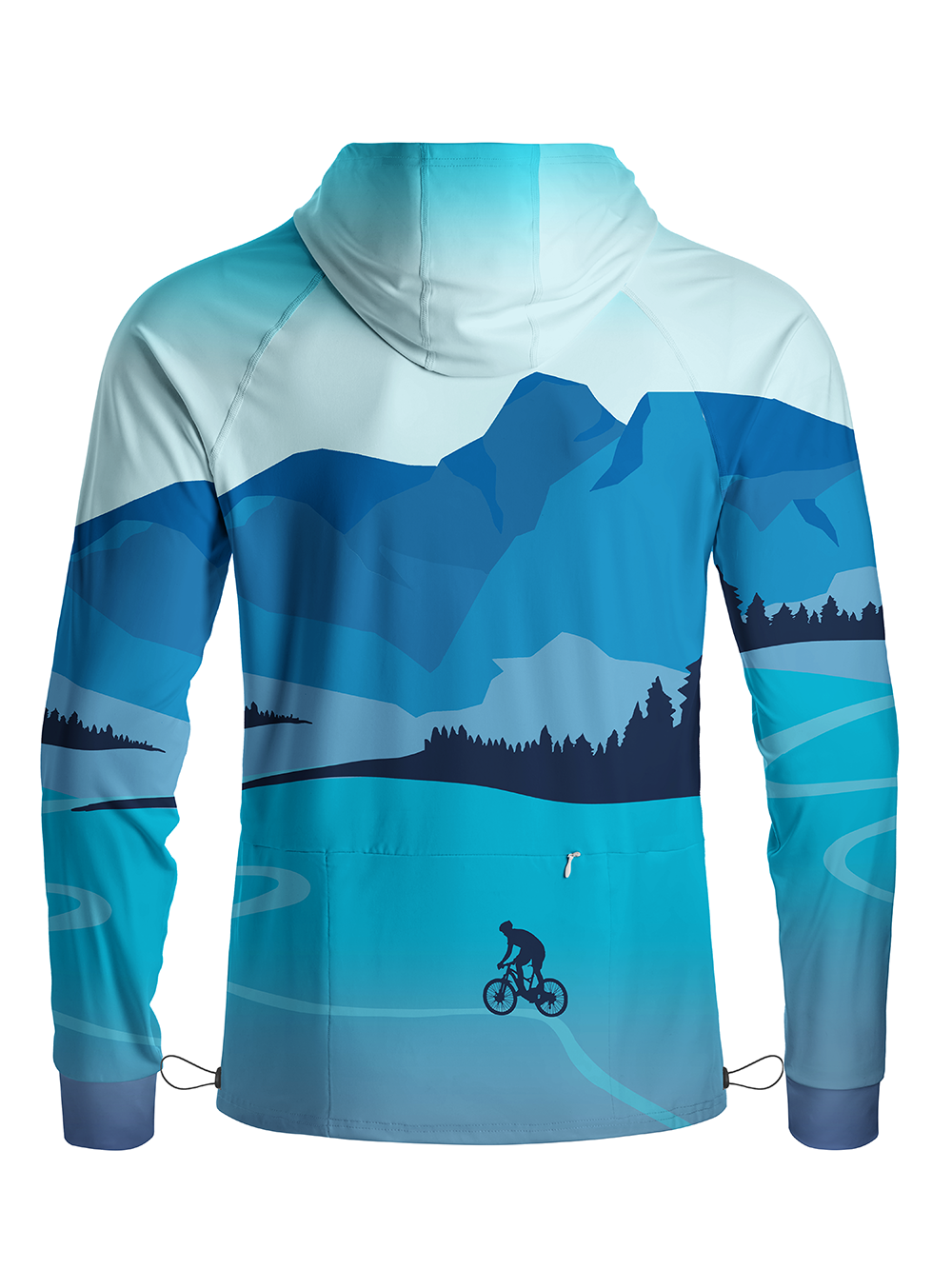 Orionride Mountain Biking Long Sleeve Cycling Hoodie Shirt