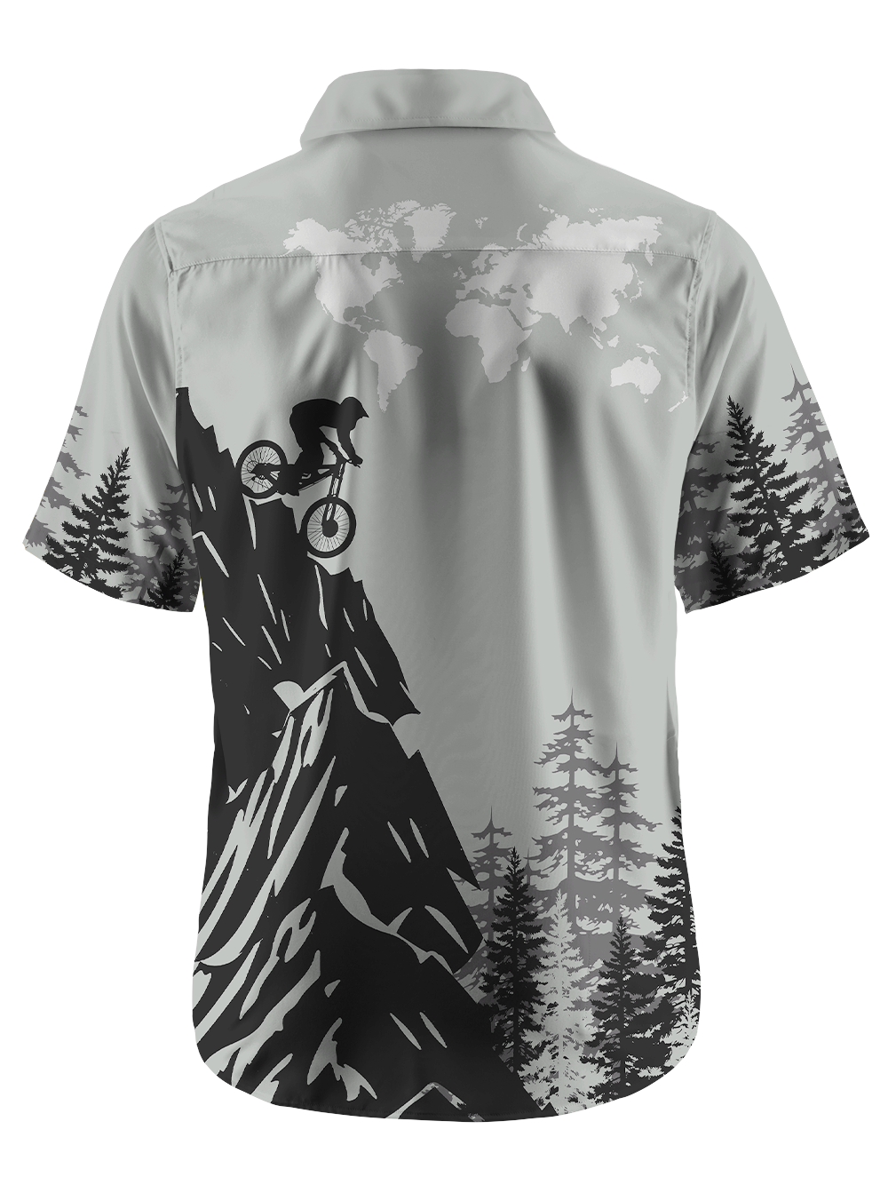 Orionride Downhill Sprint Zipper Pockets Ultra Lightweight Short Sleeves Gravel Shirt