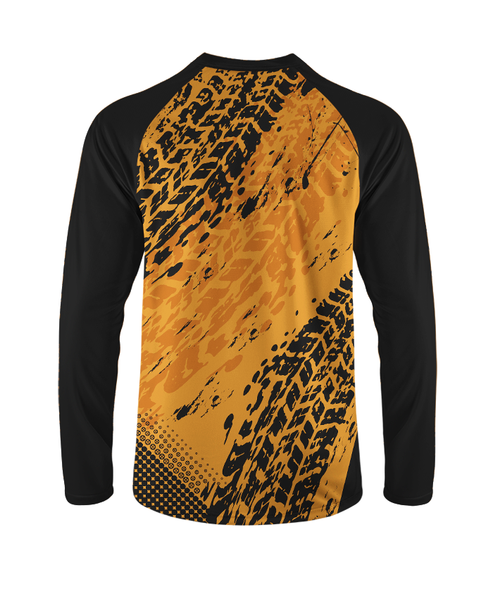 Orionride Tire Marks Long Sleeve Downhill Jersey