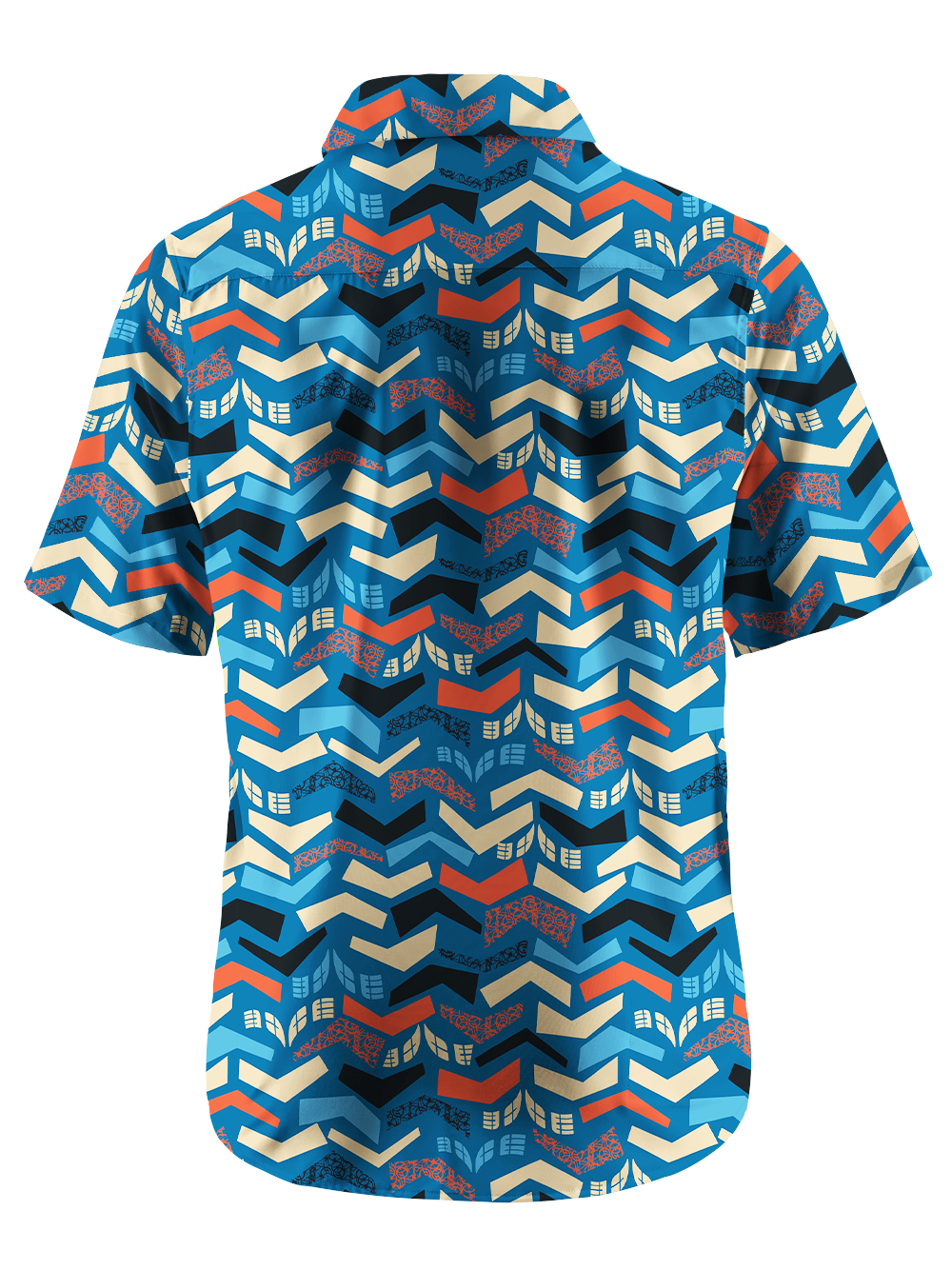 Orionride Zigzag Weave Zipper Pockets Ultra Lightweight Short Sleeves Gravel Shirt