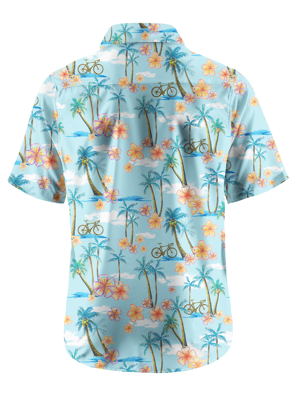 Orionride Passionate Beach Zipper Pockets Ultra Lightweight Short Sleeves Gravel Shirt