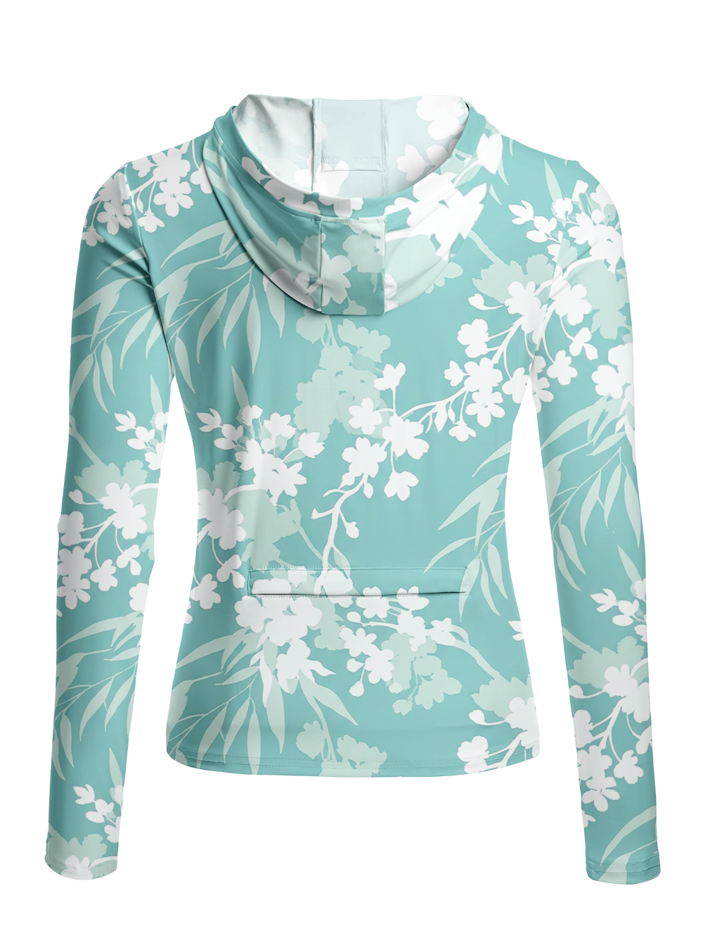 Orionride Spring Blossoms Women's Long Sleeve Cycling Hoodie Shirt
