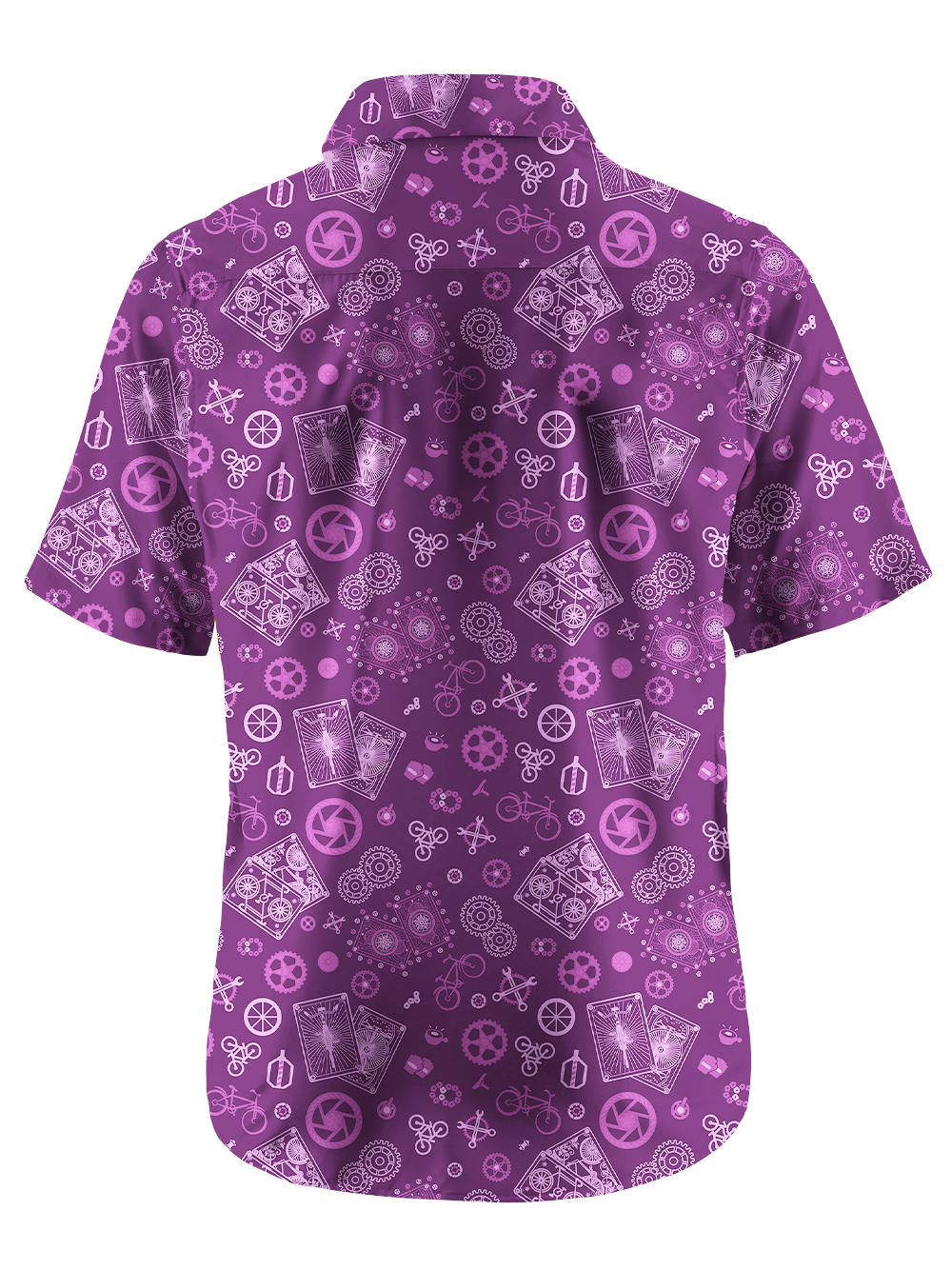 Orionride Playing Cards Zipper Pockets Ultra Lightweight Short Sleeves Gravel Shirt