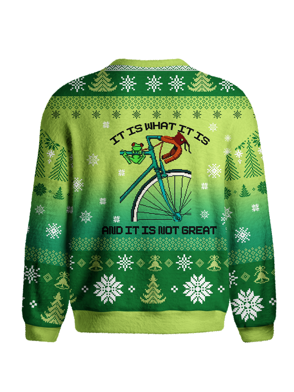 Orionride Frog On The Frame Men's Sweaters