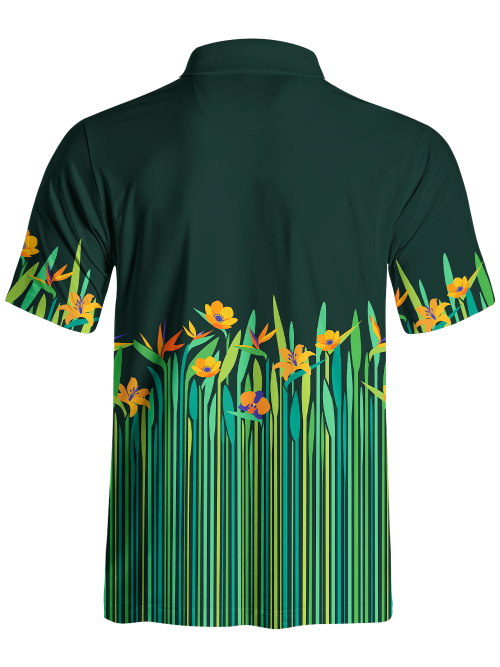 Orionride Strelitzia Repens Men's Polo Shirt