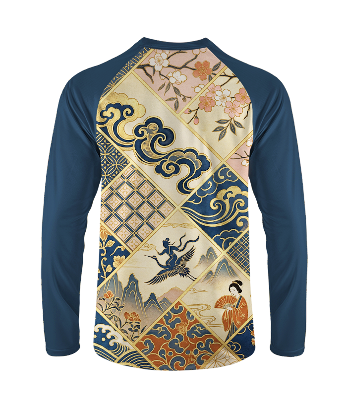 Orionride Spliced Murals Long Sleeve Downhill Jersey