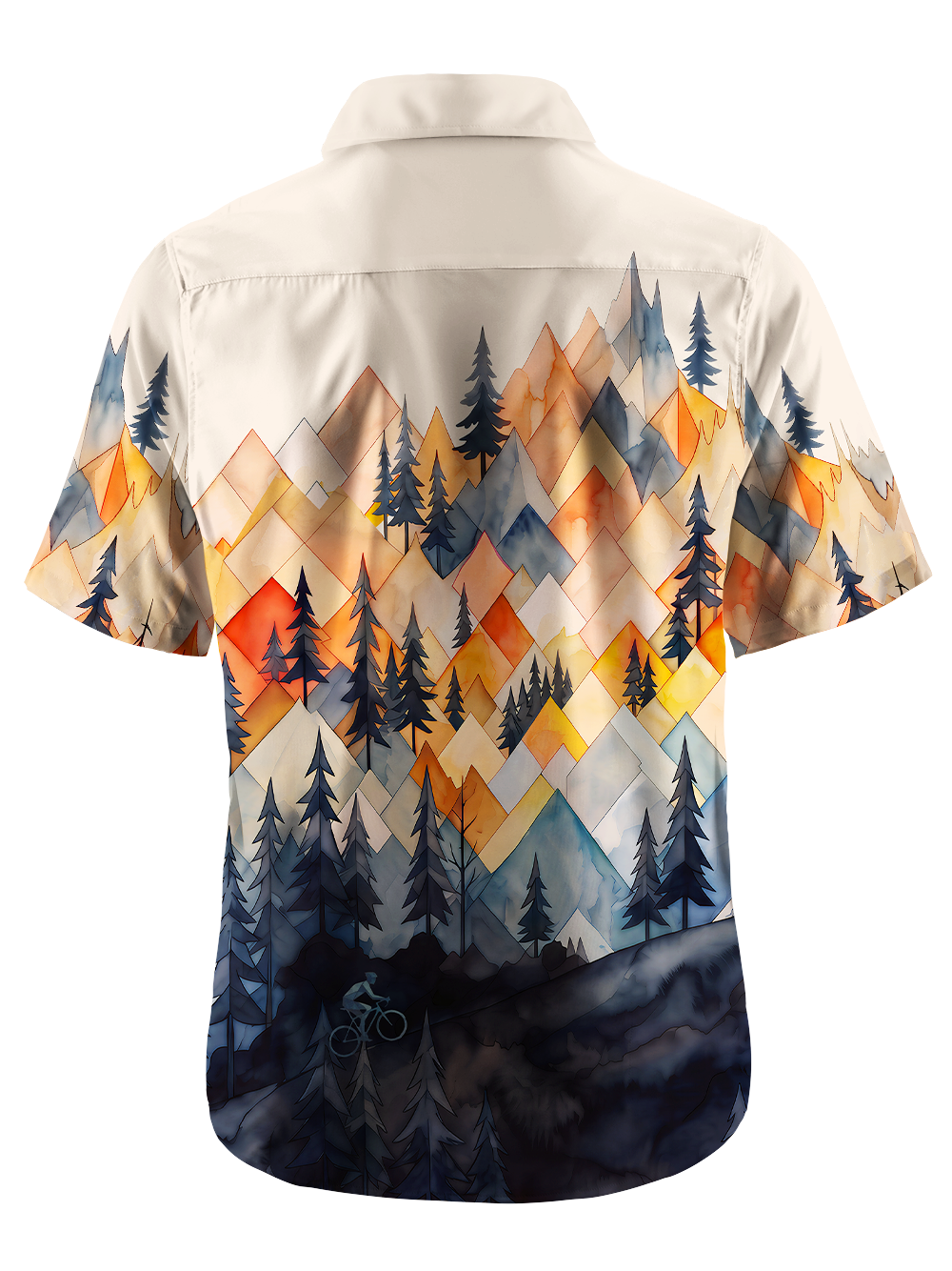 Orionride Diamond Mountain Ride Zipper Pockets Ultra Lightweight Short Sleeves Gravel Shirt