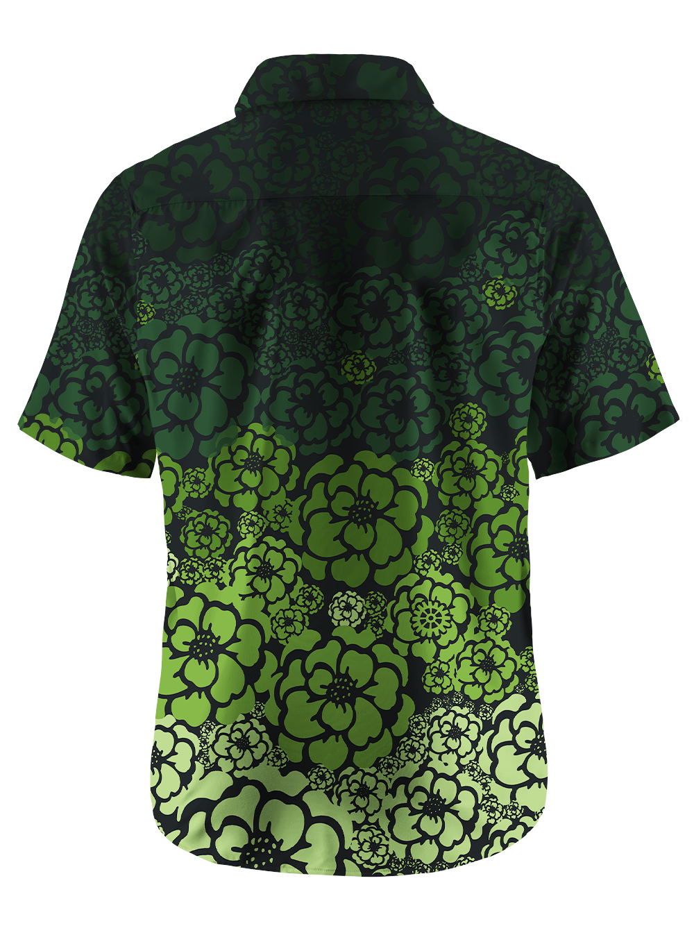 Orionride Green Life Zipper Pockets Ultra Lightweight Short Sleeves Gravel Shirt