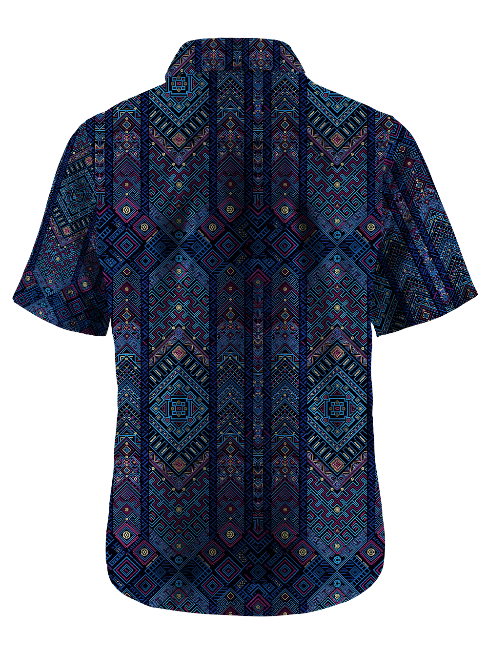 Orionride Fluorescent Squares Zipper Pockets Ultra Lightweight Short Sleeves Gravel Shirt