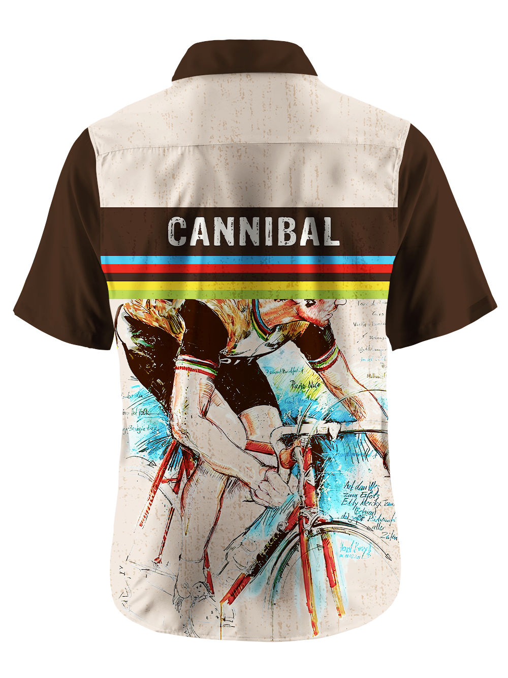 Orionride CANNIBAL Zipper Pockets Ultra Lightweight Short Sleeves Gravel Shirt