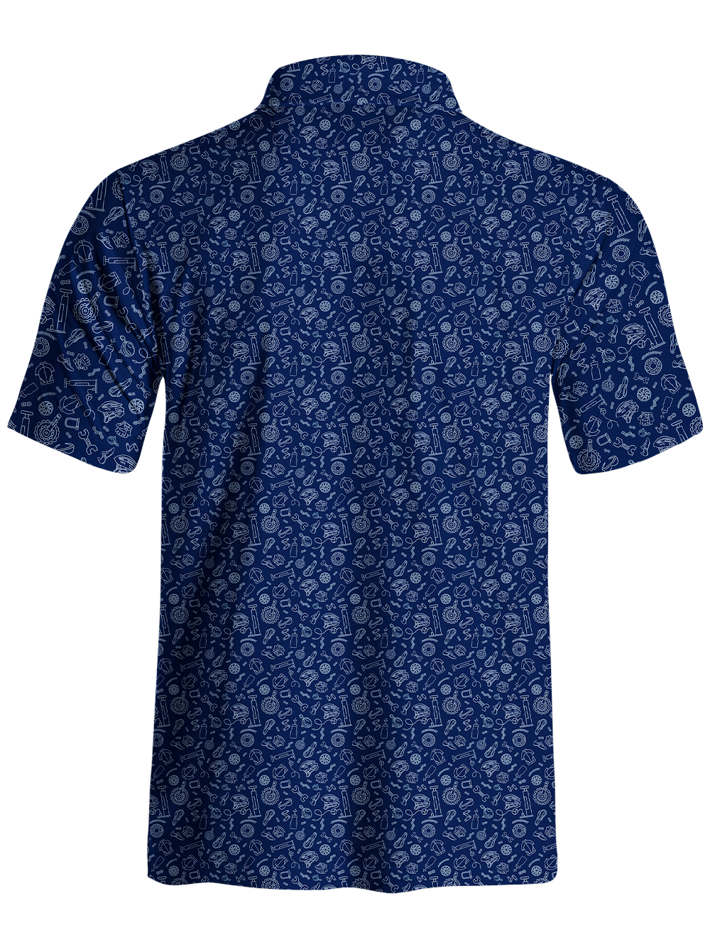 Orionride Cycling Parts Men's Polo Shirt