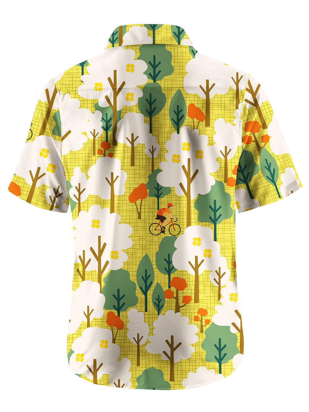 Orionride Forest Rendezvous Zipper Pockets Ultra Lightweight Short Sleeves Gravel Shirt