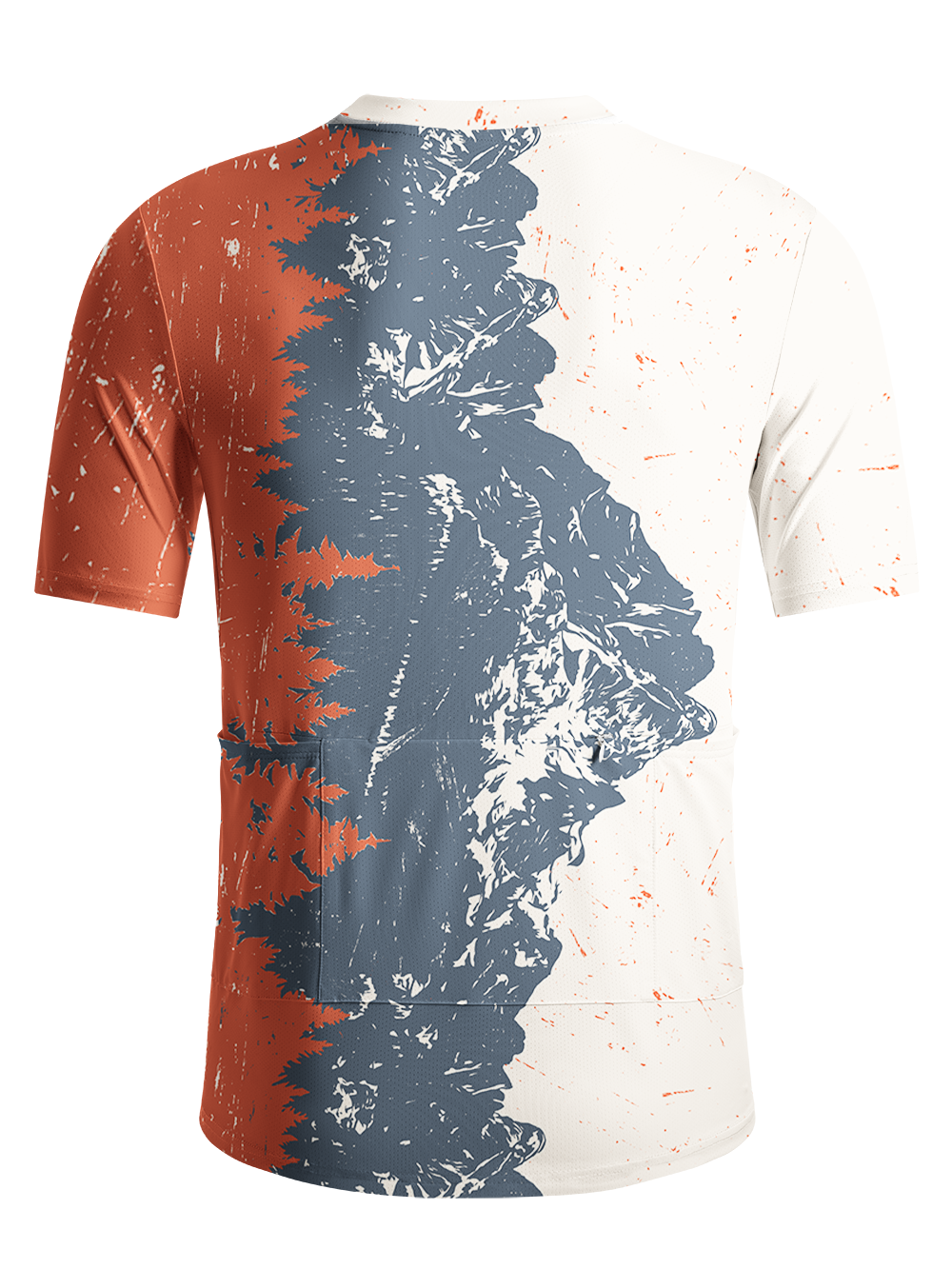 Orionride Mountain Reflection Men's Breathable Short Sleeve Technical Tee