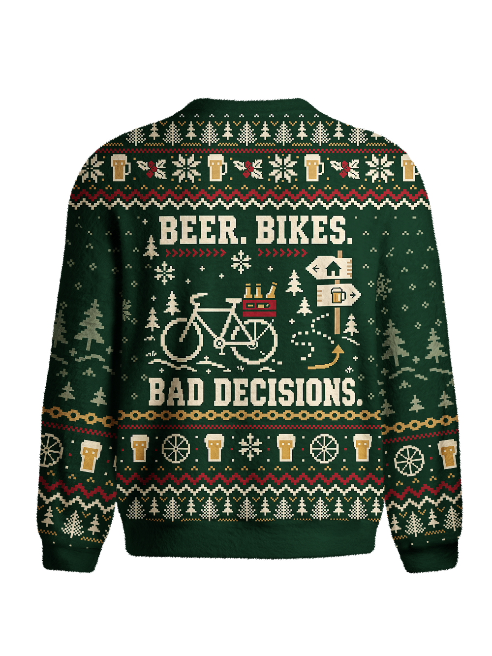 Orionride Beer Bike Men's Sweaters