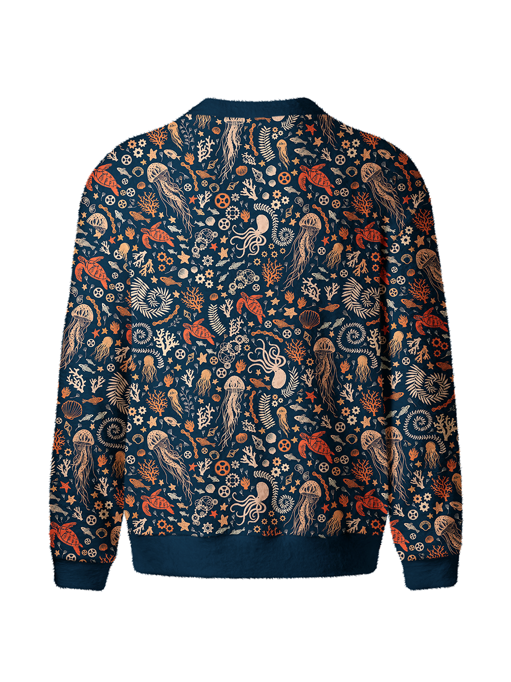 Orionride Ocean Paradise Men's Cardigan Knit Sweaters