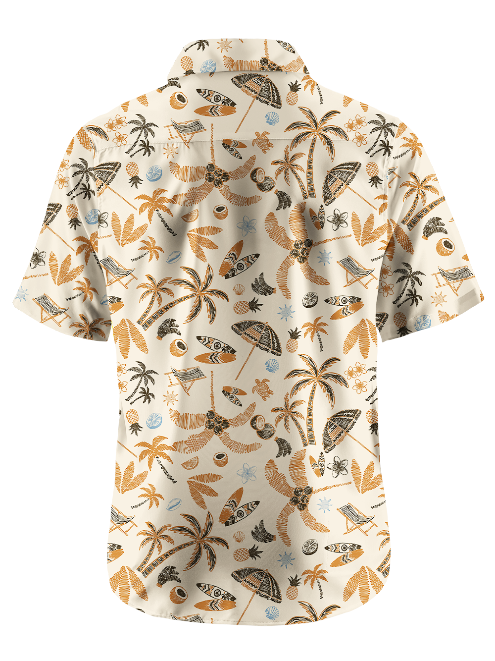 Orionride Summer Surfing Zipper Pockets Ultra Lightweight Short Sleeves Gravel Shirt