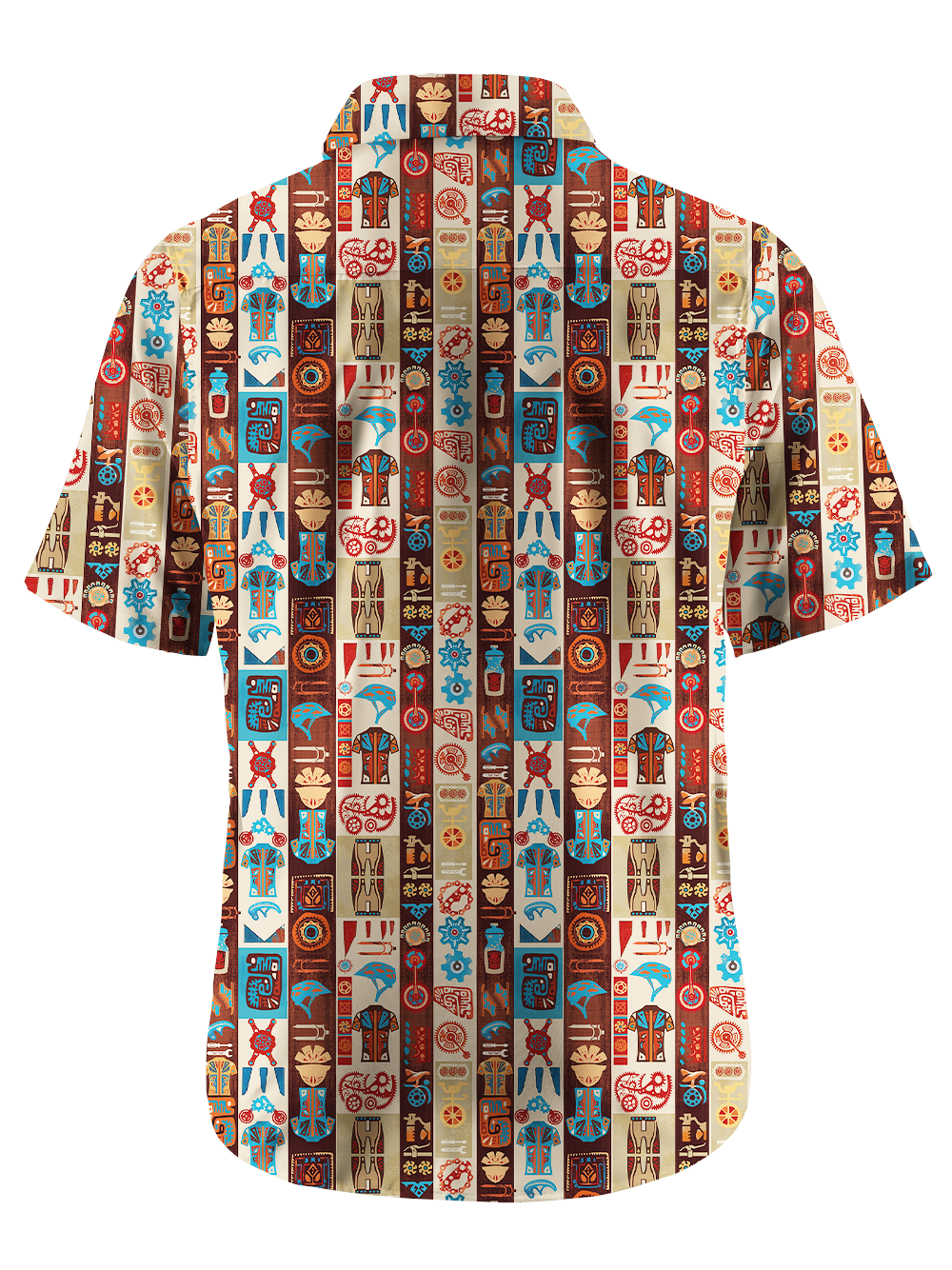 Orionride Mysterious Parts Zipper Pockets Ultra Lightweight Short Sleeves Gravel Shirt