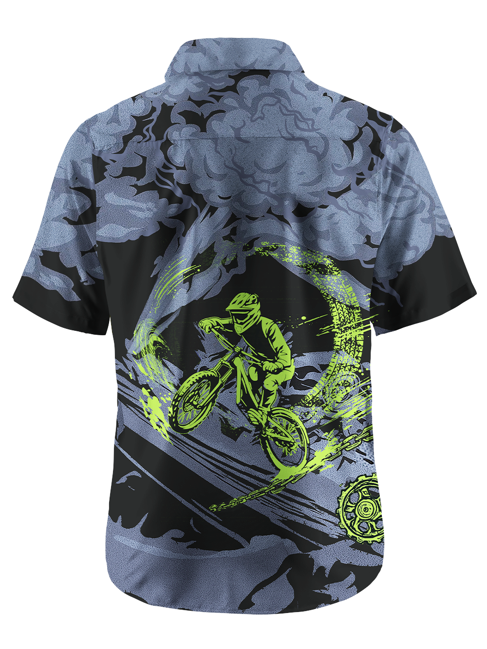 Orionride Through The Clouds Zipper Pockets Ultra Lightweight Short Sleeves Gravel Shirt