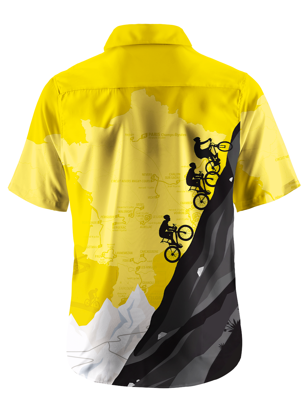Orionride Sprint Posture Zipper Pockets Ultra Lightweight Short Sleeves Gravel Shirt