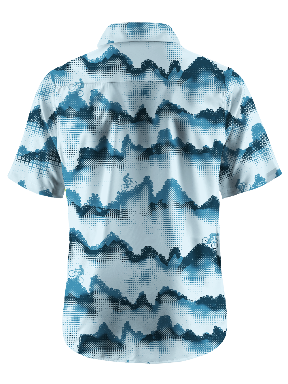 Orionride Wave Ridge Zipper Pockets Ultra Lightweight Short Sleeves Gravel Shirt