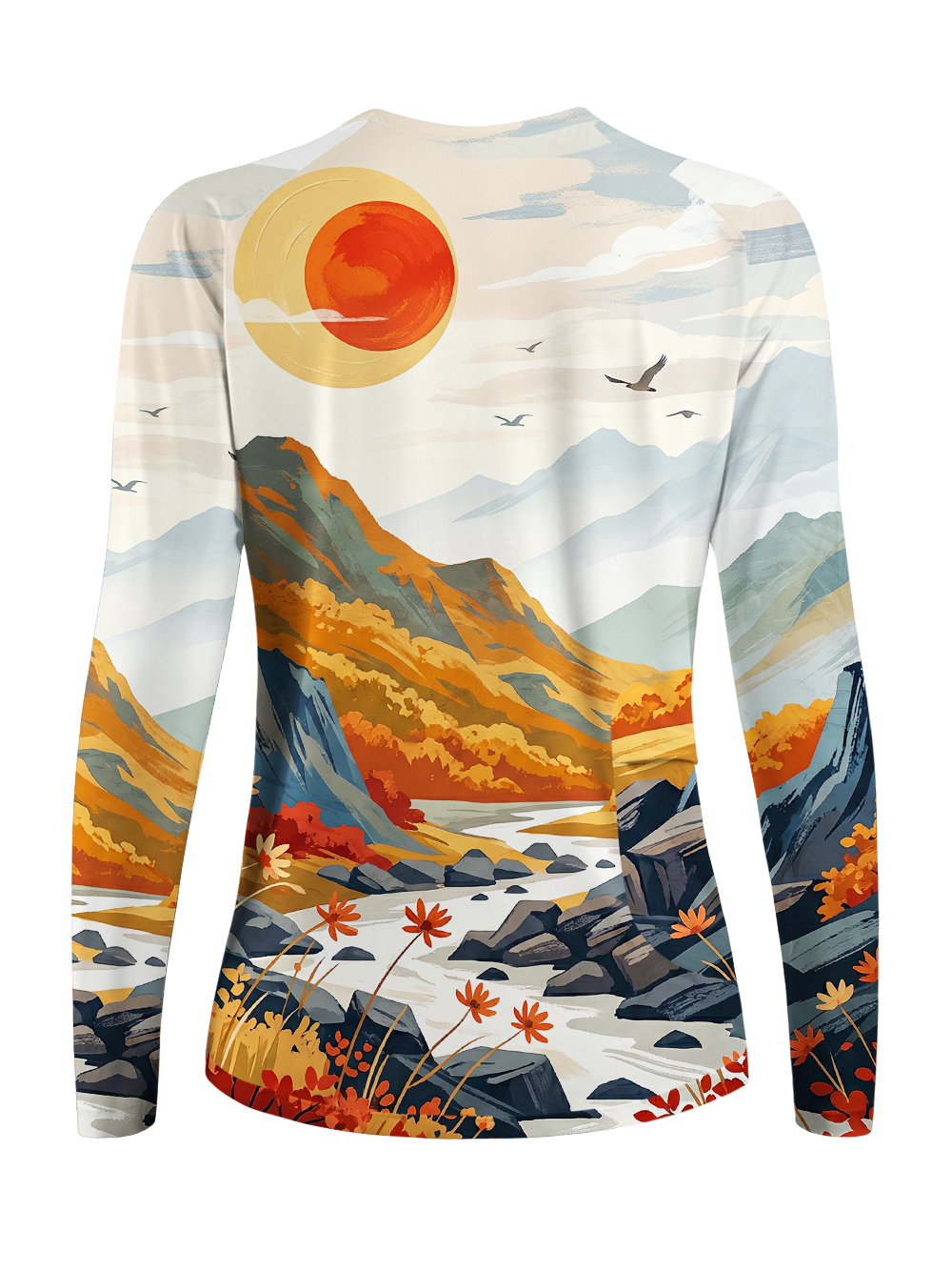 Orionride Mountain Stream Women's Quick Dry Downhill Jersey